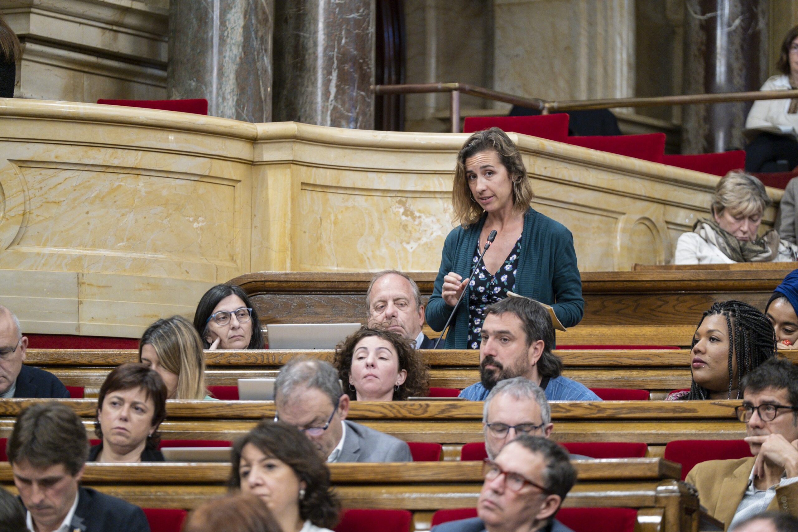 Laia Estrada ple del Parlament